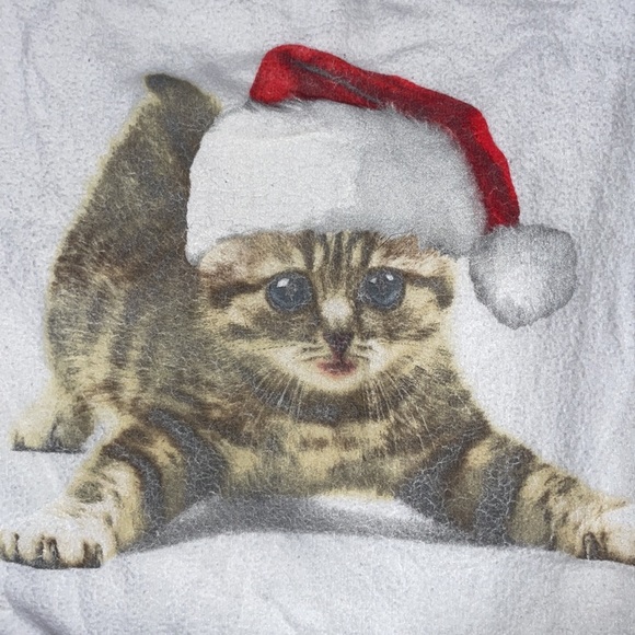 WILDFOX VINTAGE 🐱 Christmas ❤️ sweatshirt - Picture 5 of 5